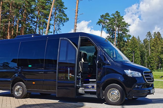 Minibus rental for up to 23 people